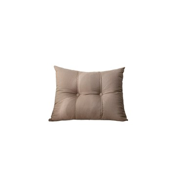 好物良品 單人靠枕_可拆洗單色長形靠枕墊 (80x60x20厚cm) 靠腰墊 抬腿枕 孕婦抱枕