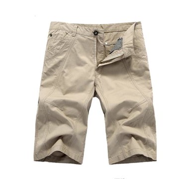 男士休閑短褲七分褲商務薄款7分中褲五分褲5分純棉褲子夏季裝夏天