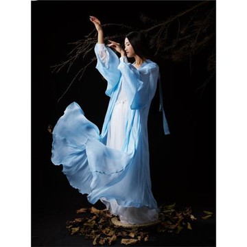 WYZ蓋蓋古風大擺紗衣爵士舞蹈服大袖衫漢服