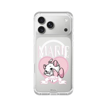 iPhone 17 Pro Max ClearX (MagSafe 兼容) 晶透白 - 迪士尼-經典系列 Disney Classics - 貓兒歷險記 - 愛心瑪麗