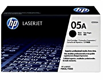 HP CE505A 原廠黑色碳粉匣 適用: LJ P2055 / P2035