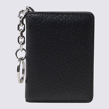 Maison Margiela Black Leather Card Holder