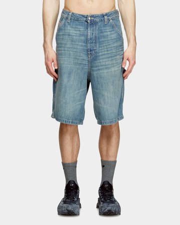 DIESEL 工裝風格牛仔短褲 - 29