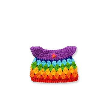 荷蘭 Just Dutch | Miffy 米飛兔 手工編織 亮彩 彩虹 洋裝