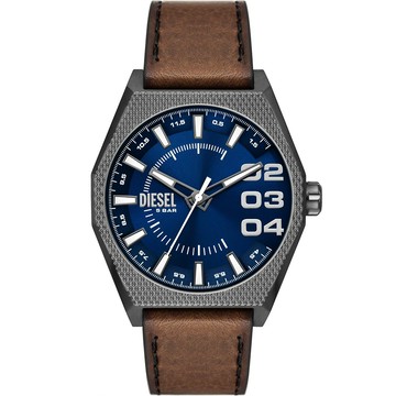 DIESEL Scraper 八角工業風手錶 男錶-42mm DZ2189