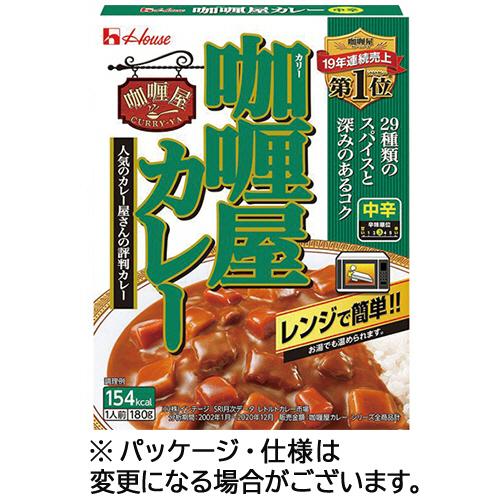 ハウス食品　カリー屋カレー　中辛　１８０ｇ　１食