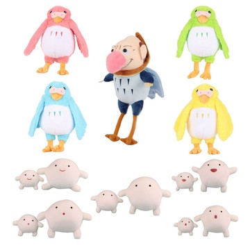 💗特惠💗專供The Boy and the Heron瓦拉瓦拉毛絨公仔 團子玩具
