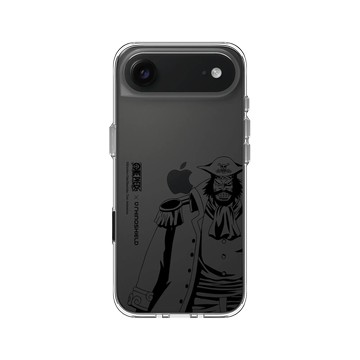 iPhone Air Clear Case（相機按鈕） 透明 - 航海王 One Piece - 復刻系列-哥爾D羅傑