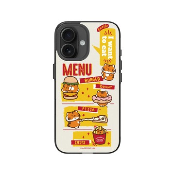 iPhone 16 Clear (相機按鈕) 酷墨灰 - XIAO LAO FU 小勞撫 - MENU