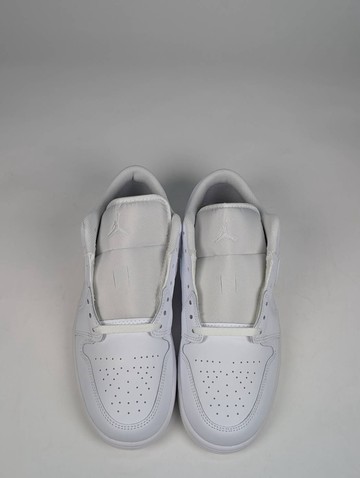 微瑕疵-右腳內側勾勾脫落 553558-136/10 Air Jordan 1 Low Triple White