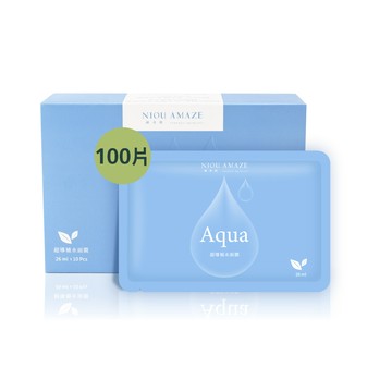 紐奇肌_Aqua超導補水面膜100片