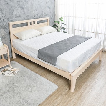 Boden-雀莉5尺實木雙人床架