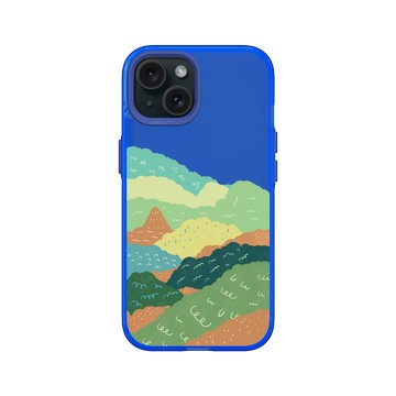 iPhone 15 Clear 激光藍 - 花花草草 / Flowers & Plants - 暖意森林