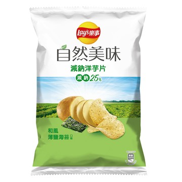 [家速配]樂事自然美味和風薄鹽海苔口味70g