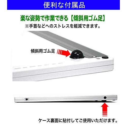 日本製「側面スイッチで誤動作防止」「11800⇔9300Lx切替」高輝度 A3トレース台 高演色 LEDビュアー5000A3(A3-10)