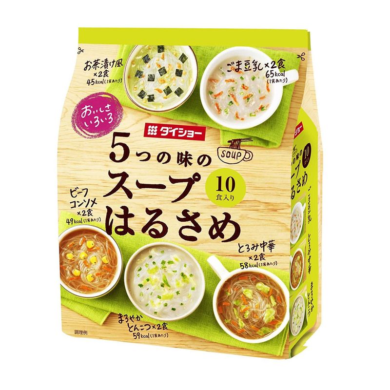 おいしさいろいろ5つの スープはるさめ 159.4g2袋 春雨スープ