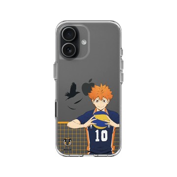 iPhone 17 Clear Case（相機按鈕） 透明 - 排球少年 Haikyu!! - 球場上的日向