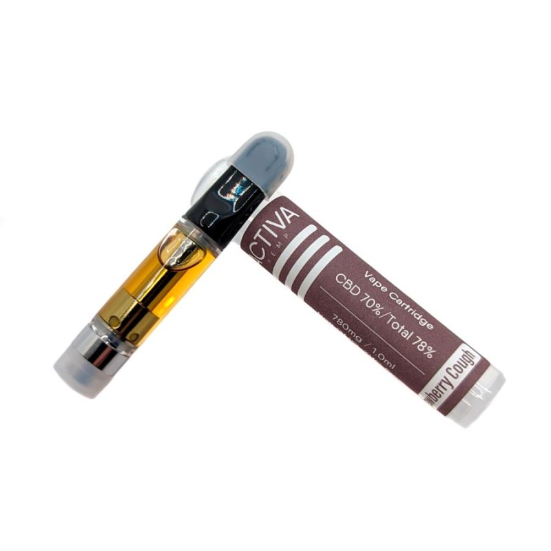 CBD リキッド カートリッジ 高濃度 78% Activa Hemp 1ml ブロード 