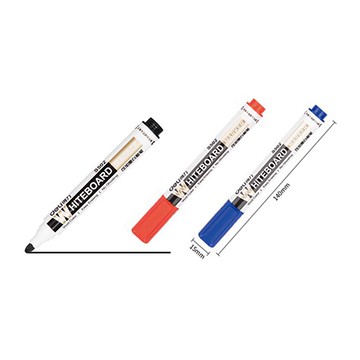 得力Deli可補充白板筆 S502 1-3mm X 10支入盒裝