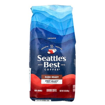 Seattle's Best Coffee, Post Alley®，咖啡，研磨，深度烘焙，12 盎司（340 克）