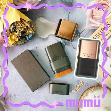 【mumu hoi】新款🔥 Chosungah Mega Fit 保濕粉底棒 雙頭粉底棒 附刷子 粉底 粉底棒 粉條