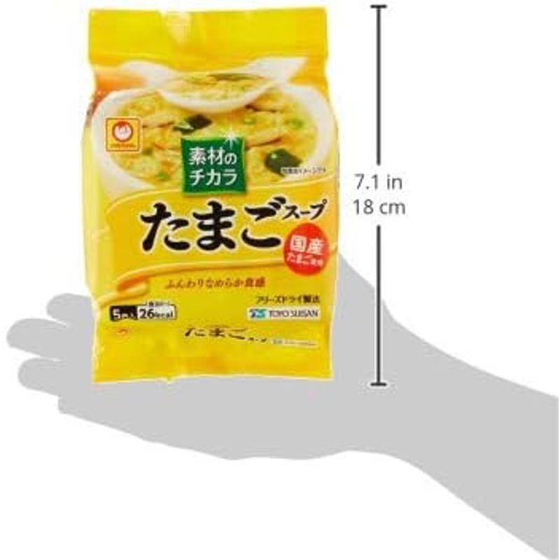 マルちゃん 素材のチカラ たまごスープ 5食入 31.5g ×6個