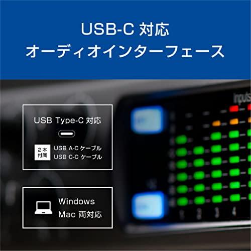 PreSonus Studio 26c オーディオ MIDIインターフェース 24Bit 192kHz 2入力 4出力USB-C互換 Studio O