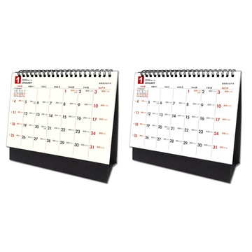 2026年 素彩三角桌曆【九乘九購物網】