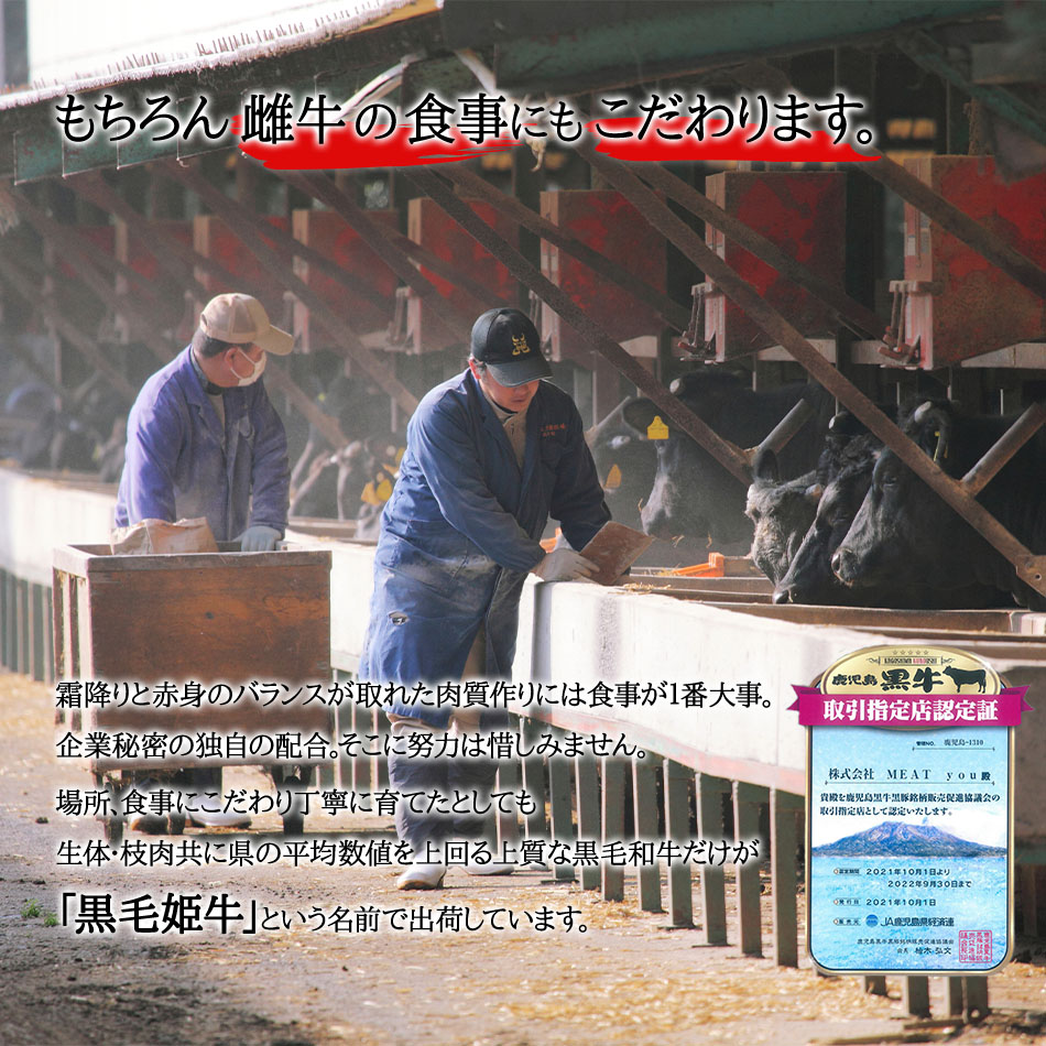 モモステーキ 鹿児島県産 黒毛和牛 （120g×2枚） 国産 ステーキ A4 牛肉 モモ 黒毛姫牛 和牛 冷凍 送料無料 