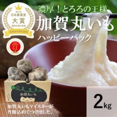 加賀丸いもハッピーパック2kg(4～6個)