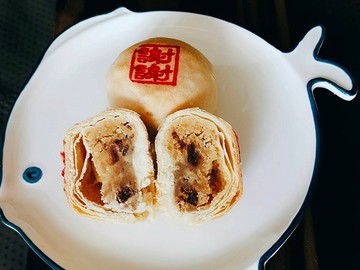 【白鵝山腳】中秋禮盒｜普一謝謝餅禮盒 (謝謝餅X12 ) (奶素) PW2079 (請備註到貨日)-廠商直送