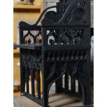 微縮模型愛麗絲兔子椅子BJD手工材料包ob64分小布娃屋家具bjd配件