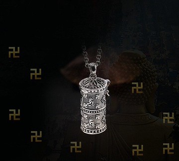 真正的 925 純泰國銀中性開放 Gaudencio 盒子吊墜不帶鍊子