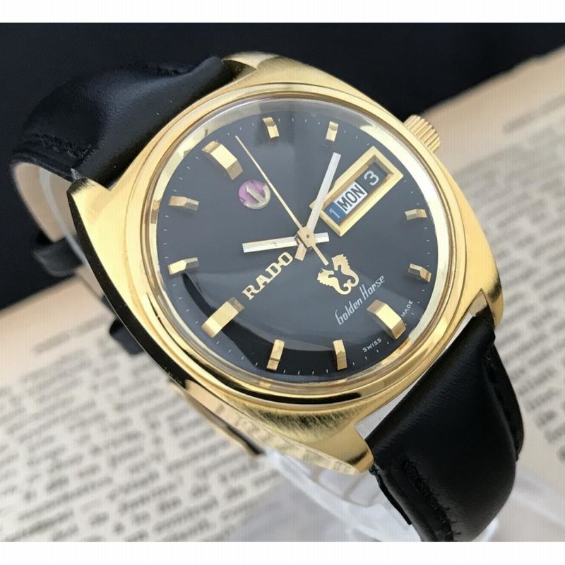 ラドー RADO ゴールデンホース デイデイト 25石 ヴィンテージ