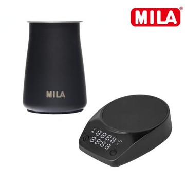MILA 掌心電子秤組合(電子秤與咖啡篩粉器)