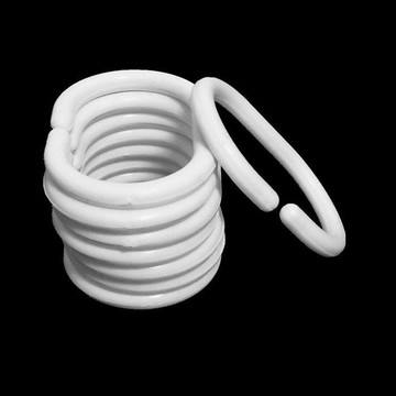 床簾勾子 活扣窗簾扣環塑料浴簾掛環圈掛鉤C型環圈活扣配件吊環免