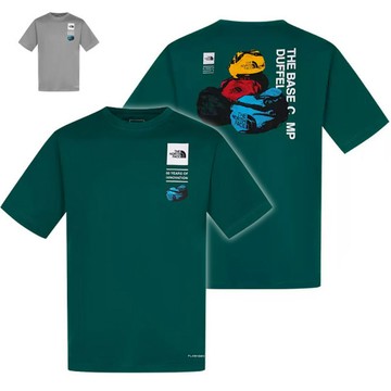 The North Face 男 吸濕排汗短袖T恤.圓領套頭衫.運動休閒上衣/FlashDry吸濕排汗/ 8GX9