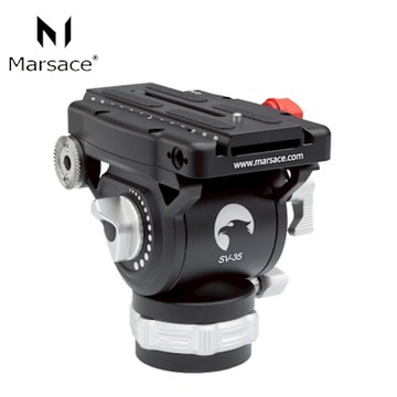 Marsace 馬小路 SV-35 獵隼攝錄影油壓雲台 平座版 公司貨