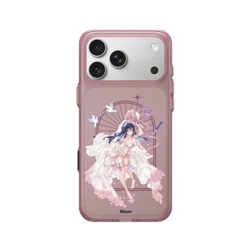 iPhone 17 Pro Max Clear (相機按鈕) 晶醺玫 - KSON - 盛夏花嫁