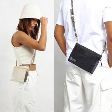 MORAL Napier 斜挎包 側背包 設計款背帶 輕量手機袋 防潑水