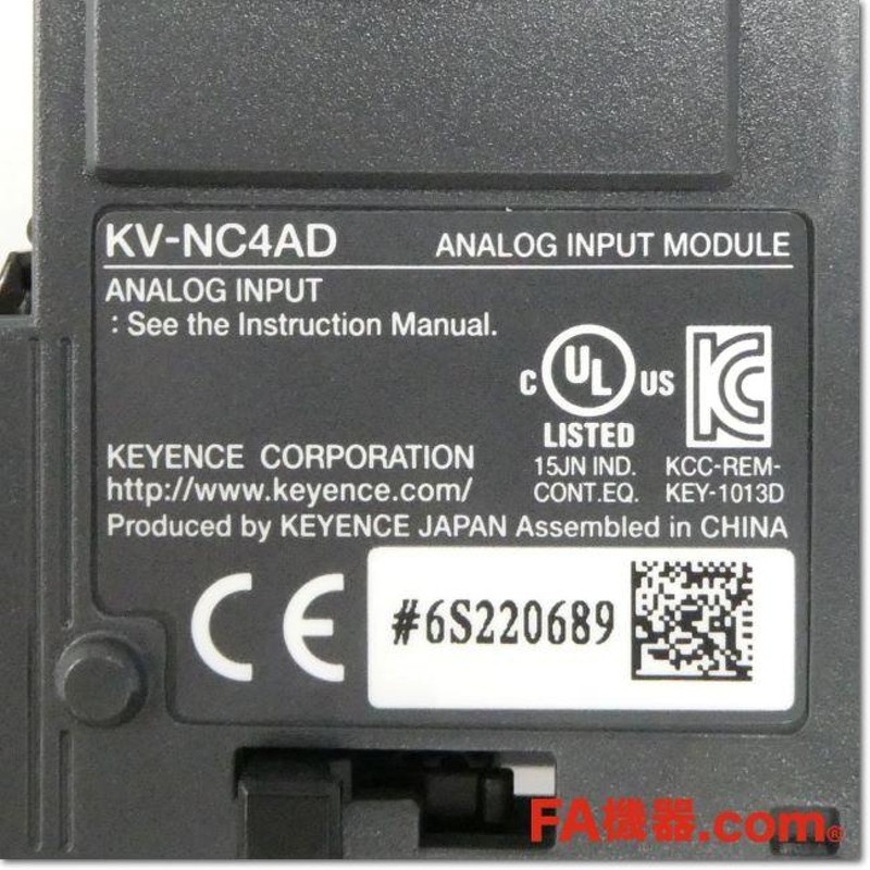 KEYENCE A/D変換ユニット KV-NC4AD 4点タイプ 未使用 | LINEショッピング