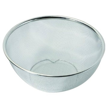 Basis系列 珍珠金屬可立式不銹鋼碗形篩具 HC-419  27cm  1個