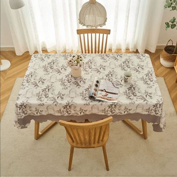 歐式不規則防水防油桌布