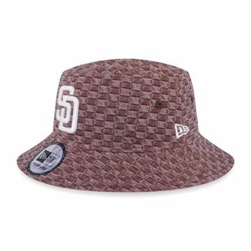 NEW ERA 男女 漁夫帽 01 MLB WASH CHECKER 聖地牙哥教士 NE13956946