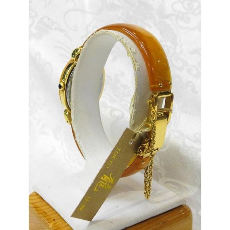 べっ甲 最高級品 白甲 時計 長丸型 長寿 縁起物 | LINEブランドカタログ 