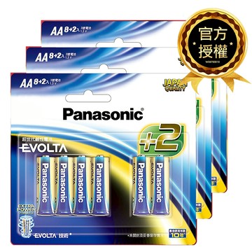 貓｜Panasonic 國際牌  (藍) 鹼性電池EVOLTA鈦元素 3號AA 4號AAA (吊卡/收縮隨機出貨)