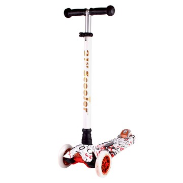 21st 特別版可拆卸式兒童滑板車  兒童尺寸  字母 多色  1個