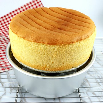 烘焙工具烘培套裝圓形愛心形戚風蛋糕模具4/6/8/10寸活底陽極家用