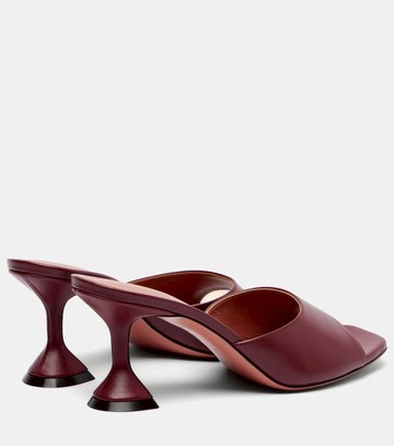 Amina Muaddi Lupita 70 leather mules