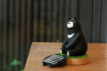 Bear kuma黑熊酷毛棘輪起子組